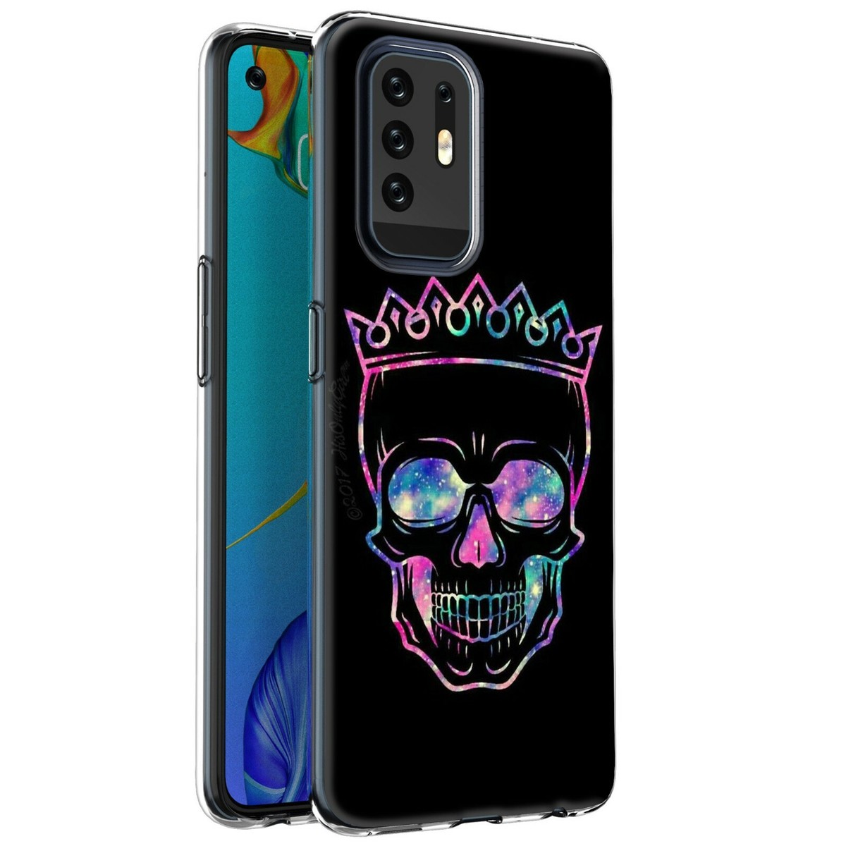 ILING Cover Per OPPO Reno 13 FS / 13F 5G Con Design Sfumato E Brillantini - Morbida TPU Antiurto - Verde - 2