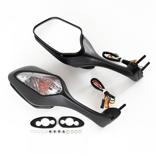 Rearview Mirrors With Turn Signals LED Fits Honda CBR1000RR 2008-2016 Clear Lens - Bild 7 von 10