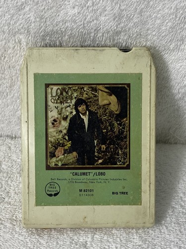 Calumet Lobo Vintage 8 Track Cartridge