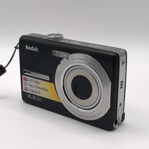 Kodak EasyShare M863 8.2MP Kompakt Digitalkamera Rot SD Karte Akku Case - Bild 3 von 11
