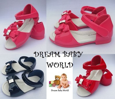 baby girl sandals size 3.5