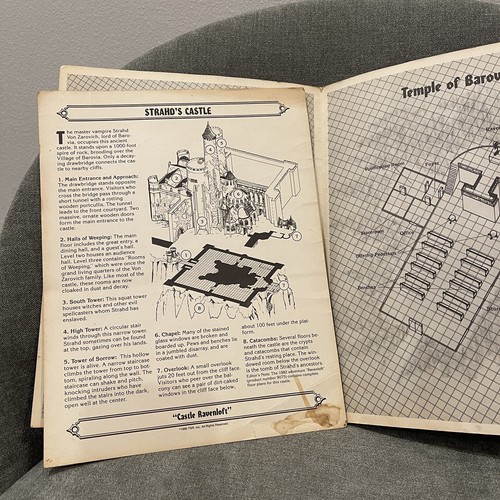 Advanced Dungeons & Dragons Ravenloft House of Strahd - unvollständig - Bild 5 von 5