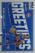 2024 Panini NBA Hoops Rookie Greetings#3 Ron Holland II 