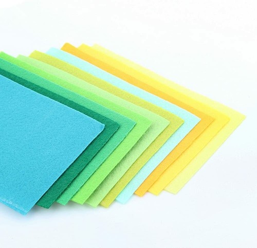 TRIXES 40 Felt Fabric Sheets *All Sizes* NEW Craft Sewing Fabric Assorted Colour - Picture 16 of 32