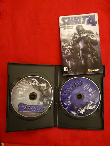 PC COMPUTER SWAT 4 GOLD + THE STETCHKOV SYNDICATE ITA BIG BOX CARDBOARD - Imagen 7 de 8