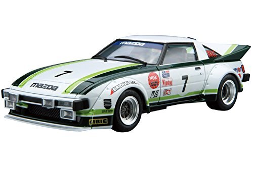Aoshima 1/24 The Model Car No.22 Mazda SA22C Savanna RX-7 Daytona '79 Model Kit - Bild 7 von 12