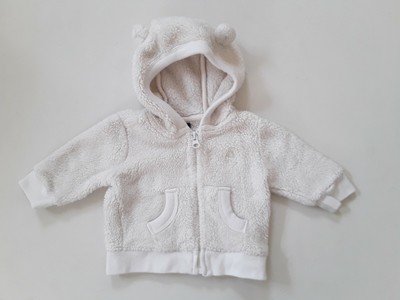 baby girl sherpa hoodie