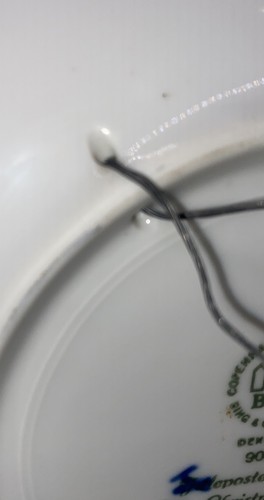 ROYAL COPENHAGEN B&G COLLECTOR PLATE "THE CHRISTMAS LETTER" 1984 - Picture 4 of 6