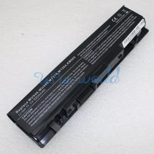 NEW Battery for Dell Studio 15 1535 1536 1537 1555 1557 1558 WU946 PP33L PP39L