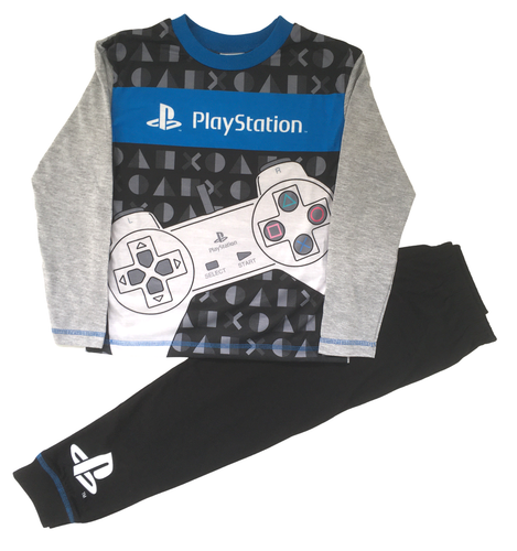 Pijama largo para niños PLAYSTATION, PJS, estación de juego - 5 - 12 años - Imagen 1 de 2