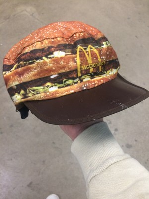 Vintage 80s McDonald's Burger Hat 