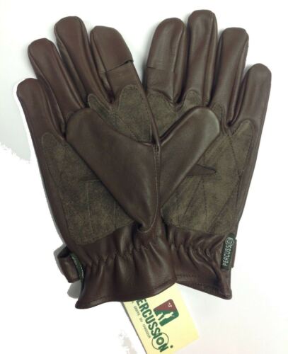 Percussion Leather Gloves Trigger Finger 2821 Warm Country Hunting Shooting - Picture 3 of 6