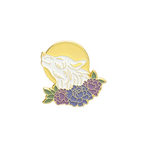 Animal Brooch Cartoon Dog Skull Brooches Corsage Badge Lapel pins Wholesale # - Picture 19 of 24