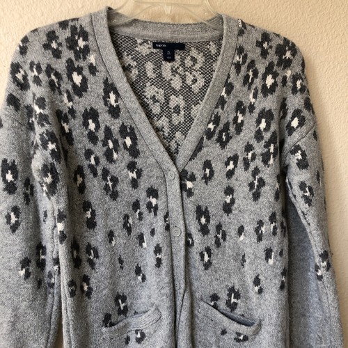 Gap Kids Girl Cardigan Size 12 Cotton Wool Blend - Picture 2 of 7