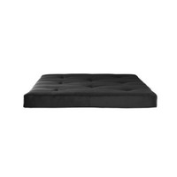 Futon Mattress Full Size Black Cover 6 Inch Bed Twill Sofa Sleeper Furniture Futon Mattress Full Size Black Cover 6 Inch Bed Twill Sofa Sleeper Furniture