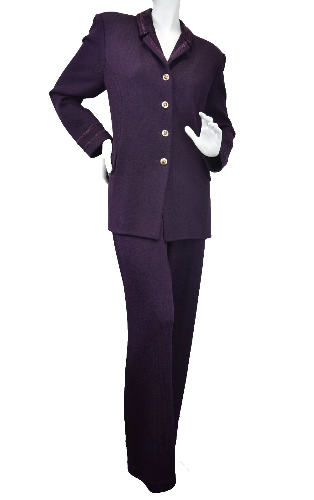 Pantalón de mezcla de lana St. John trajes trajes & Suit Separates para Mujeres