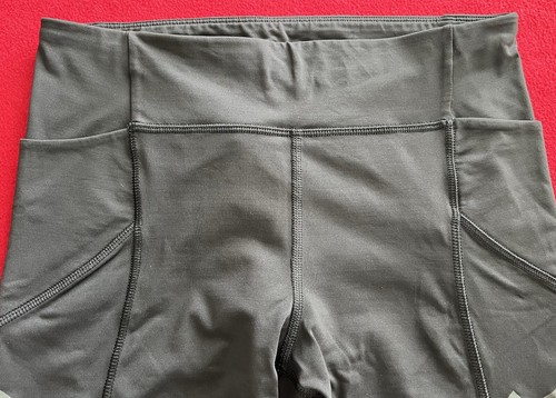 Lululemon Stash It Crop Black Leggings Reflective Size 6 Luxtreme Pockets EUC! - Picture 4 of 23