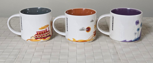 Starbucks | You Are Here Series 14 oz Becher Cities States | LA, EPCOT | 3er Set - Bild 4 von 8