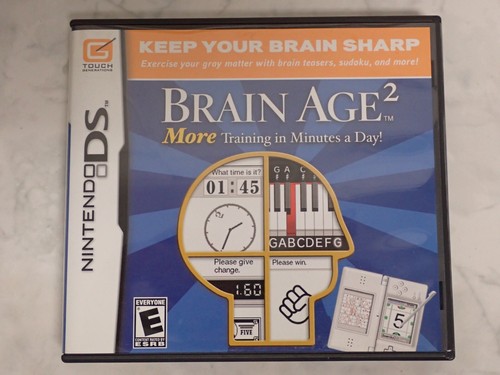 Bain Age 2 Nintendo DS CIB with Manual
