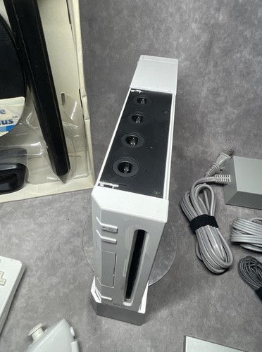 Consola Nintendo Wii Blanca RVL-001 Probada Nerf Deportes Mario Party Paquete 8 EE. UU. - Imagen 3 de 6