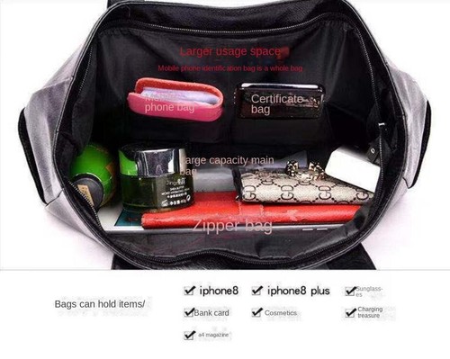 Große Damen-Retro-Handtasche Leder Schultertasche Hobo Geldbörse Kuriertasche Schultertasche - Bild 10 von 13