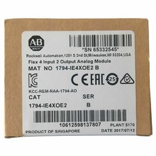 New Factory Sealed AB 1794-IE4XOE2 Flex 4 Input 2 Output Analog Module CA STOCK