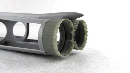 MiG-25 RB/RBT. Boquillas Jet (ICM) Resina Detalles Metálicos MDR4826 Escala Kit 1:48 - Imagen 3 de 24