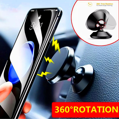 Soporte Sostenedor Magnetico De Telefono Celular Para Carro Auto Coche Universal - Afbeelding 1 van 24