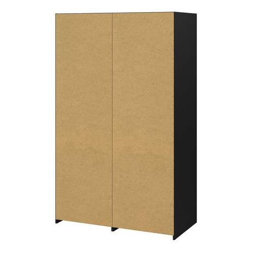 Line Wardrobe | 2 Door 2 Drawer Modern Storage Cabinet | Fast UK Delivery - Picture 4 of 48