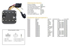 DZE Regulator / Laderegler Polaris Ranger 4x4 EFI 700 (07-09) / EFI 500 (08-09)