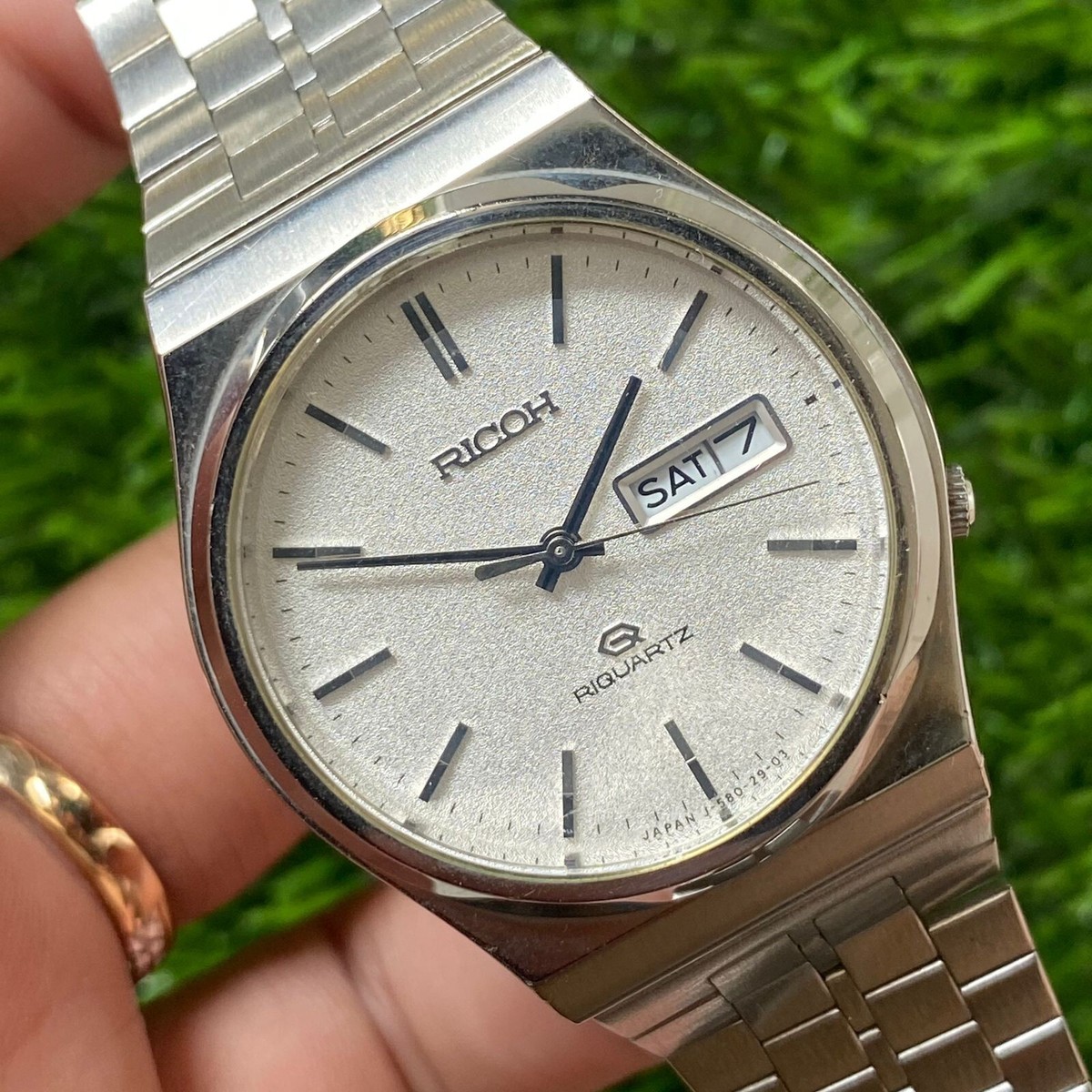 【レア希少】RICOH RIQUARTZ 580517 MENS QUARTZ Ricoh riquartz quartz watch - Gem