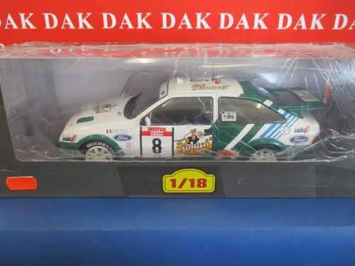 Die cast 1/18 Modellino Auto Ford Sierra RS Cosworth Tour Corse 1988 D. Auriol - Foto 7 di 7