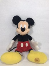 Disney Land Mickey Mouse Plush Toy Doll Authentic Original Disney Theme Park18"