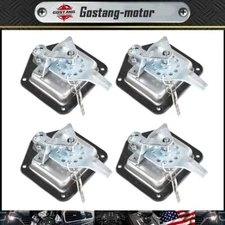 4 Pack Trailer Door Latch T-Handle Locking Camper RV Truck Tool Box w/Key