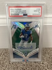2022 Phoenix Auto Green Jameson Williams PSA 10 2/10