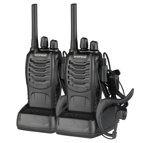 Baofeng BF888S PMR446 Walkie Talkie Sprechfunkgeräte Handfunkgerät mit Headseat - Zdjęcie 13 z 18