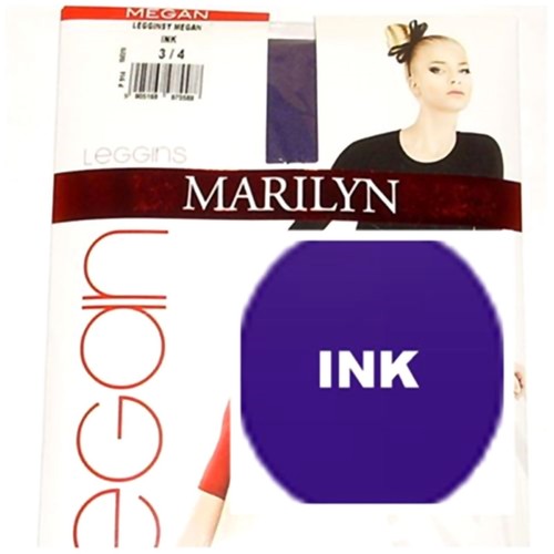 Sale!! Marilyn 3/4 capri Damen Leggings Leggins Mikrofaser violett Gr XS-S-M-L - Bild 5 von 5