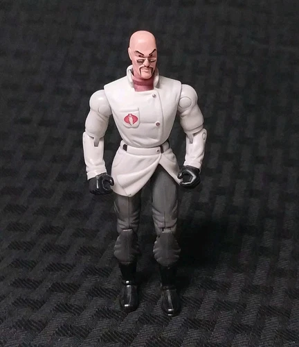 GI Joe Dr. Mindbender Action Figure 2004 3.75 in Valor vs Venom Hasbro Very Good