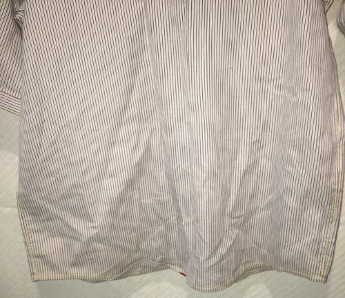 Mens Eight 732 Short Sleeve Button Down Multi-Color Striped Casual Shirt Size XL - Picture 16 of 16