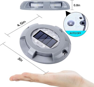 Siedinlar solar deck lights deals