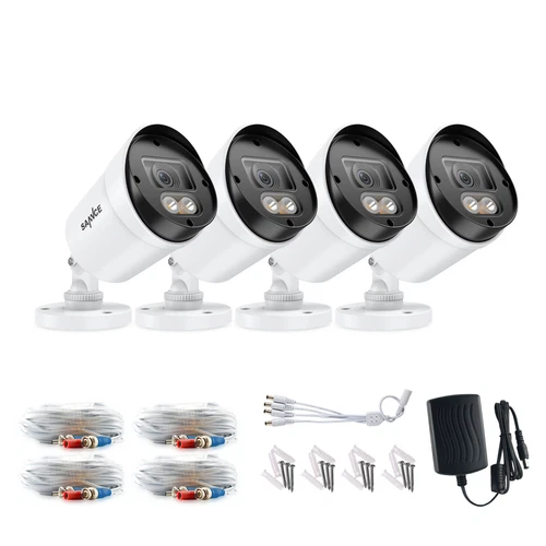 SANNCE 4CH DVR 1080P Full Color Night Security Camera System Night Vision CCTV - Picture 18 of 20