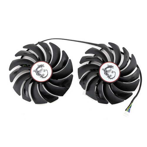 For GTX1080ti 1080 1070ti 1070 1060 GAMING Graphics Card 1 Pair Cooling Fans HIG - Picture 5 of 12