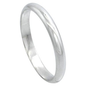 SOLID Sterling Silver Band Comfort Fit Ring Genuine 925 Wholesale Mens Womens