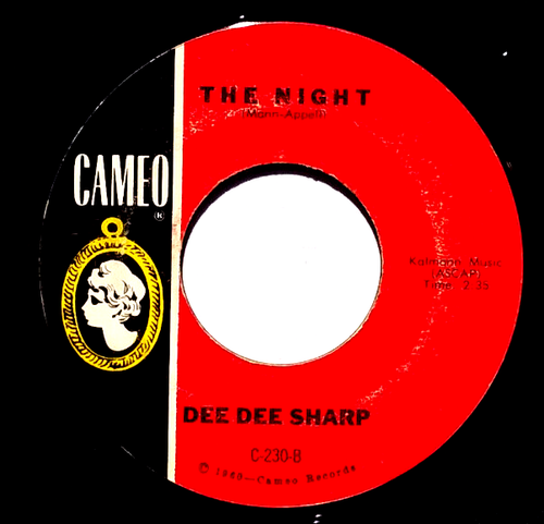 DEE DEE SHARP - Ride! / The Night - Vinyl 45rpm 1962 Cameo C-230 - Imagen 4 de 4