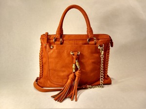 Olivia And Joy Tassled Handbag With Shoulder Strap Medium Ebay Image Is Loading Olivia And Joy Tassled Handbag With Shoulder Strap