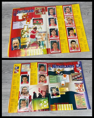 Merlin UEFA Euro 96 Football Sticker Album, Missing 7 Sticker, 98% Complete , - Picture 4 of 22