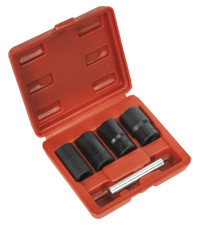 Sealey SX201 Locking Wheel Nut Removal Set 5pc 1/2"Sq Drive