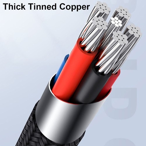 90 Degree USB A to Type C Line 6A Quick Charge Data Cord Charging Cable en ligne Laptop