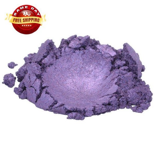 PATAGONIAN PURPLE PLUM LUXURY MICA COLORANT PIGMENT POWDER COSMETIC GRADE 2 OZ - Picture 12 of 12
