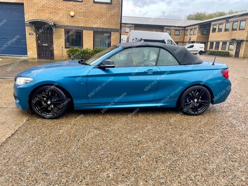 Genuine 18" BMW 400M 3 Series 4 Series 1 Series 2 Series Z4 Black Alloy Wheels - Picture 9 of 11